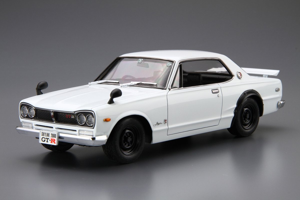 Aoshima 06106 Nissan KPGC10 Skyline HT2000GT-R &amp;#39;71 1/24 – zdjęcie 2