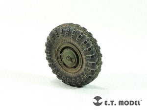 E.T. Model ER35-067 Russian GAZ39371 High-Mobility Multipurpose Military Vehicle Weighted Road Wheels For TRUMPETER 05594 1/35 – immagine 3