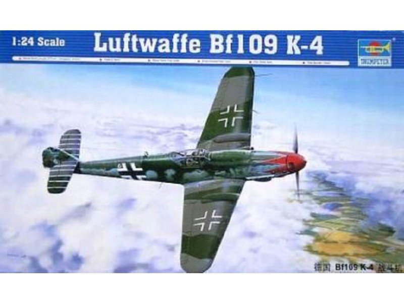 Trumpeter 02418 Luftwaffe Bf109 K-4 1/24