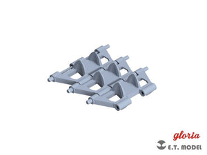 E.T. Model P35-029 Raupenschlepper Ost Kgs 66/340/120 Workable Track ( 3D Printed ) 1/35 – zdjęcie 2