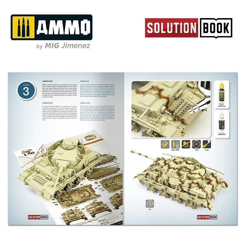 AMMO by Mig Jimenez 7727 SOLUTION BOX 21 – WWII German Mid-War Vehicles – immagine 8