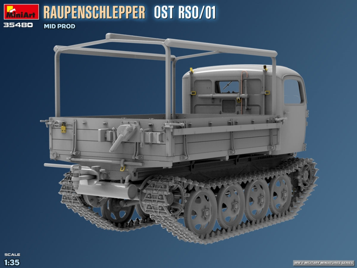 Miniart 35480 Raupenschlepper Ost RSO/01 Mid Prod. 1/35 – zdjęcie 10