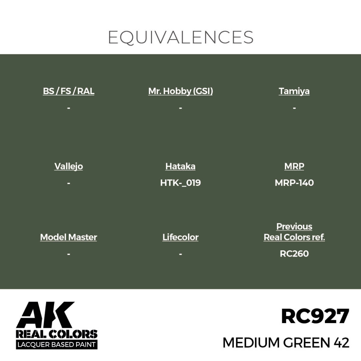 AK Interactive RC927 Medium Green 42 17 ml – imagen 2