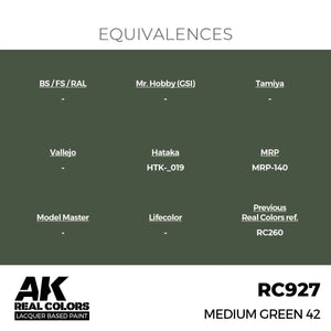 AK Interactive RC927 Medium Green 42 17 ml – imagen 2