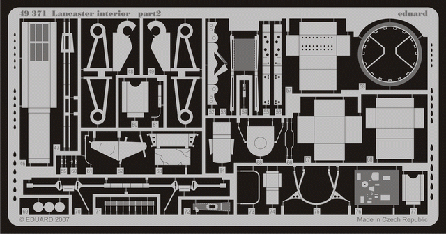 Eduard 49371 Lancaster interior 1/48 Tamiya – zdjęcie 3