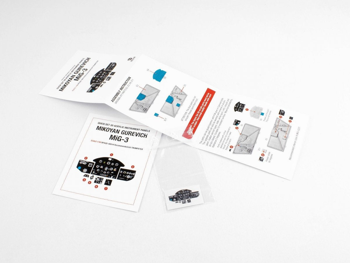 Red Fox Studio QS-48014 Mikoyan Gurevich MiG-3 1/48 – immagine 3