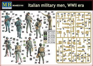 Master Box 35144 Italian Military men WWII 1/35 – immagine 5