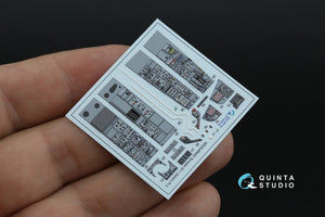 Quinta Studio QDS+48520 Tornado Gr.1 3D-Printed coloured Interior on decal paper (Italeri) (small version) (with 3D-printed resin parts) 1/48 – immagine 3