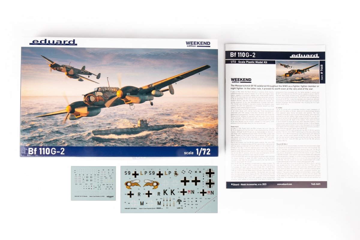 Eduard 7468 Bf 110G-2 1/72 – Bild 3