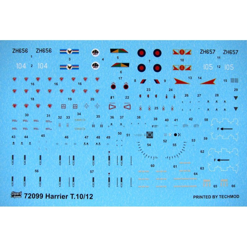 Sword 72099 Harrier T.10/12 1/72 – immagine 4