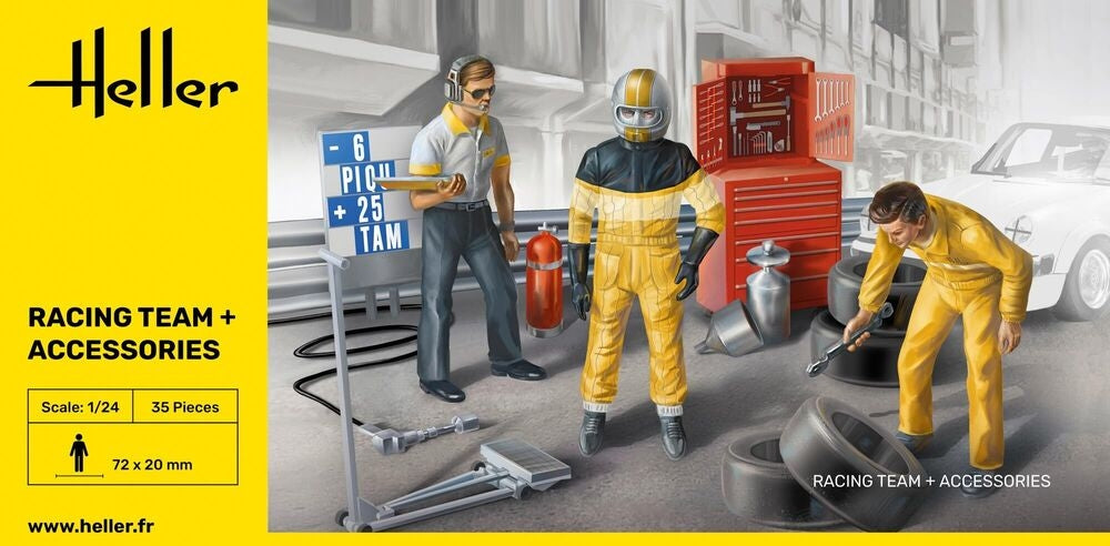 Heller 82750 Racing Team and Accessories 1/24 – image 3