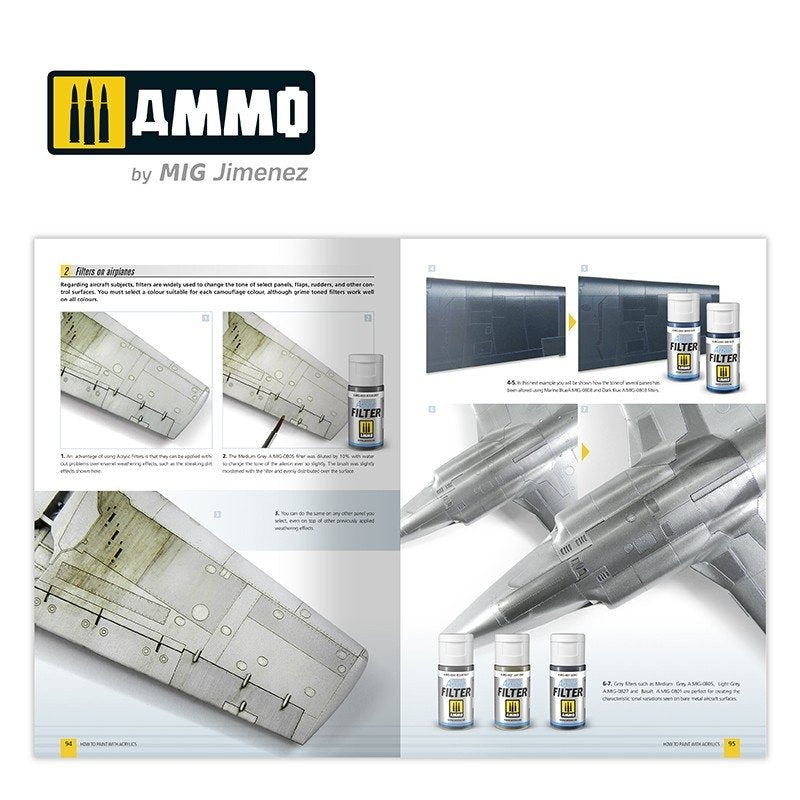 Ammo of Mig 6046 How to paint with Acrylics 2.0. AMMO Modeling guide (English) – immagine 5