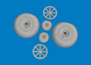 Eduard 6481058 P-40E wheels cross tread Eduard 1/48 – zdjęcie 4