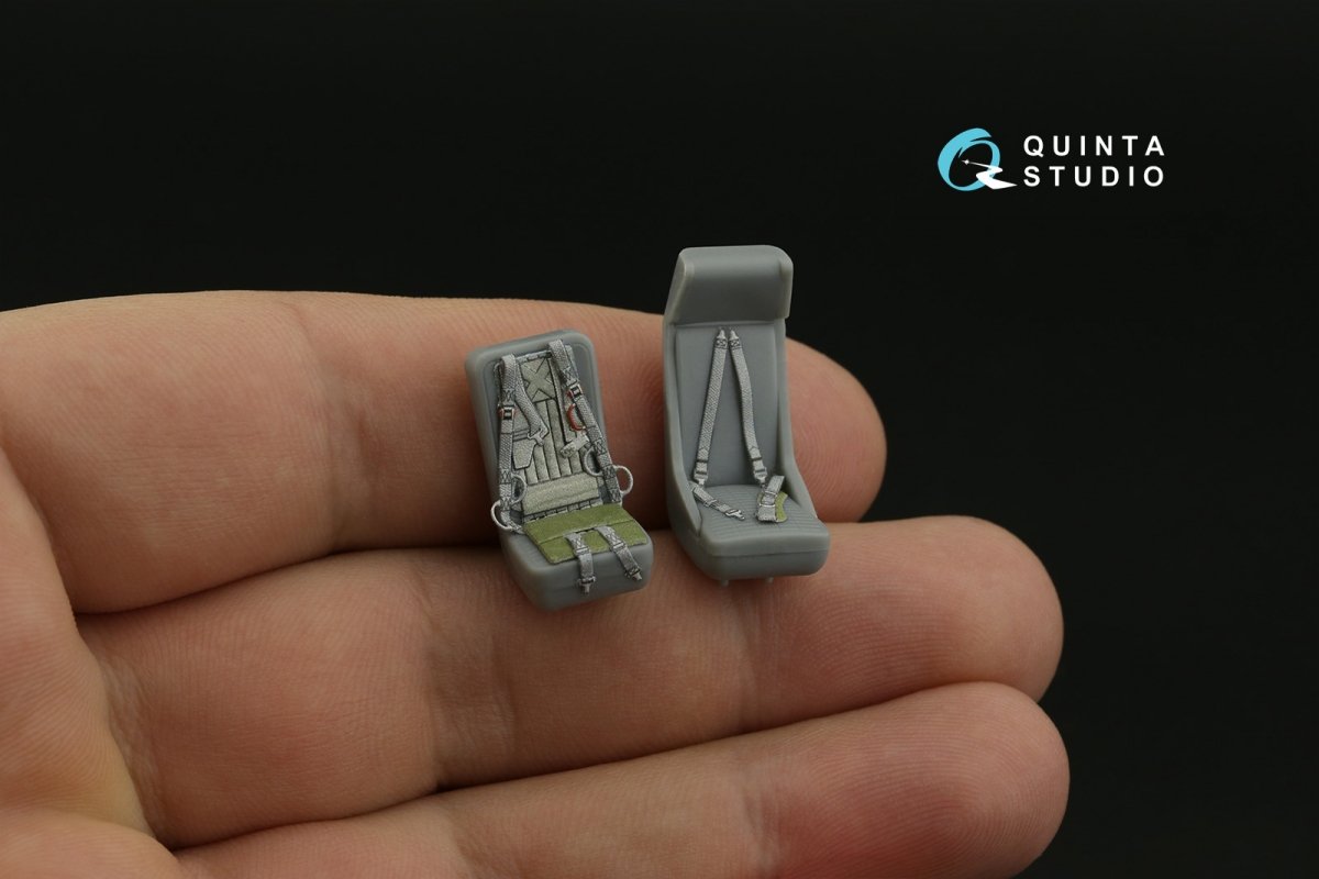 Quinta Studio QD48356 Mi-24D 3D-Printed &amp;amp; coloured Interior on decal paper (Trumpeter) 1/48 – immagine 8