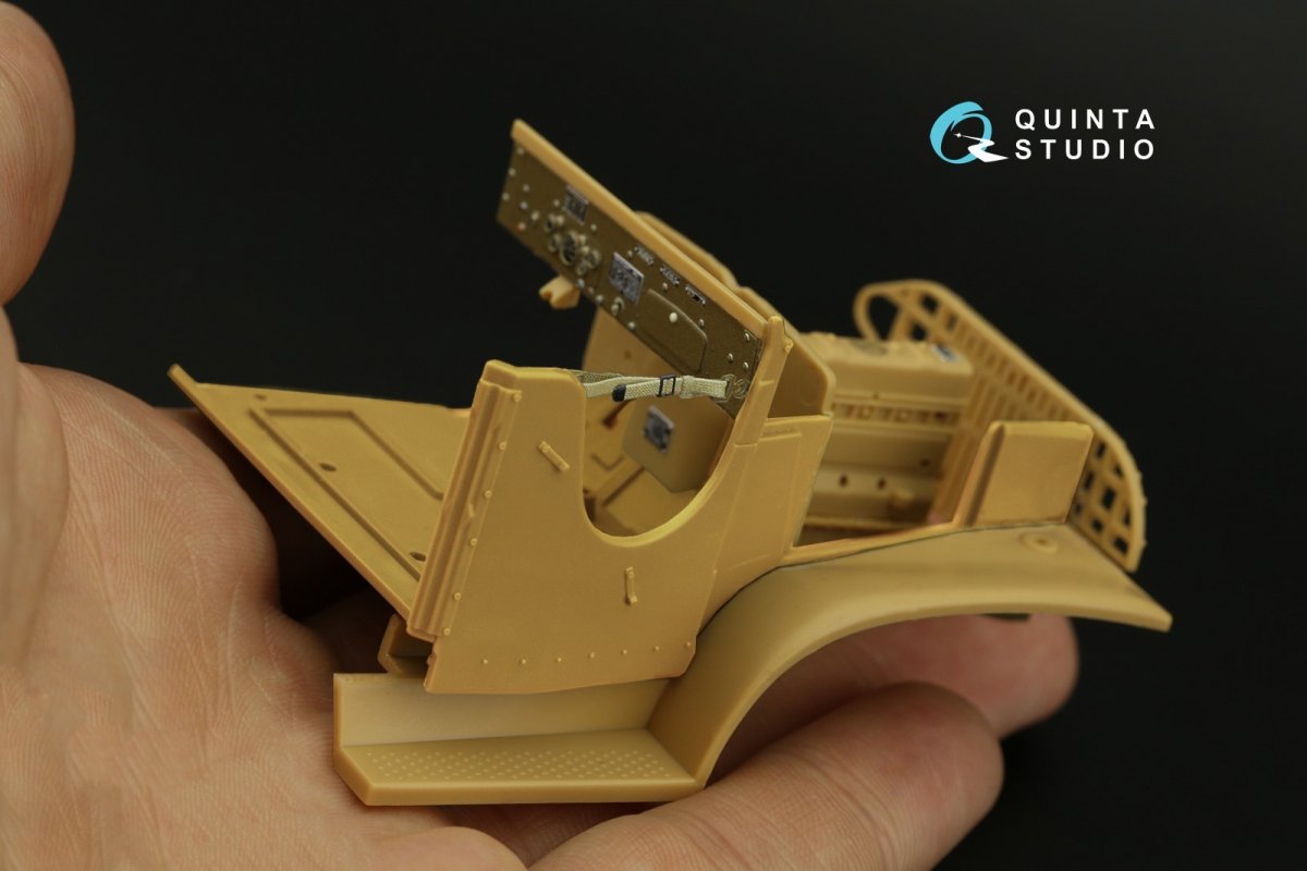 Quinta Studio QD35059 GMC CCKW 352 Open Cab 3D-Printed &amp;amp; coloured Interior on decal paper (HobbyBoss) 1/35 – zdjęcie 5