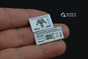 Quinta Studio QD72126 AV-8A early 3D-Printed coloured Interior on decal paper (Airfix) 1/72 – immagine 4