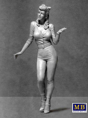 Master Box 24015 Pin-up series. A short stop. Kit No. 1 1/24 – immagine 3
