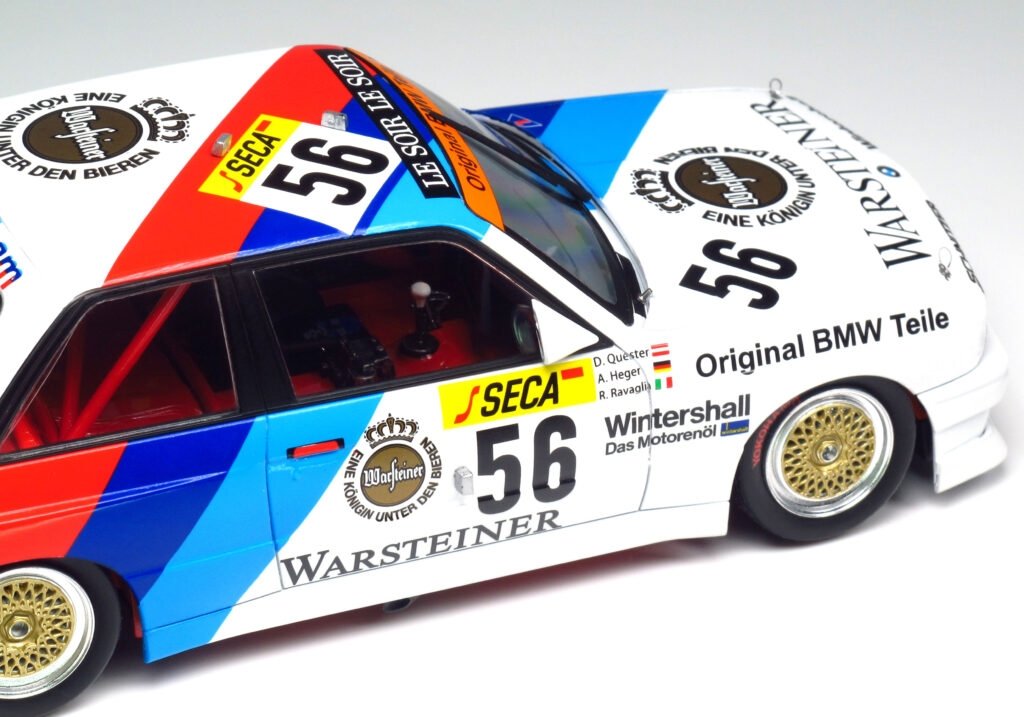 NuNu PN24017 Racing Series BMW M3 E30 Group A 1988 Spa 24 Hours Winner 1/24 – immagine 10