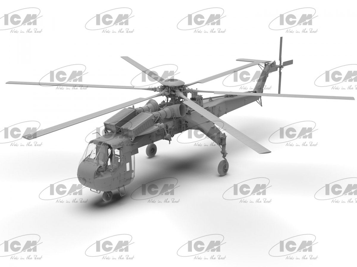 ICM 53054 Sikorsky CH-54A Tarhe US heavy helicopter 1/35 – immagine 5