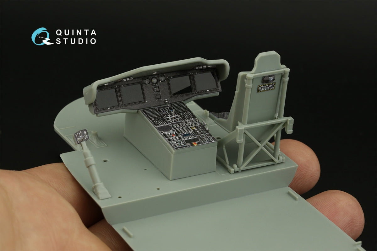Quinta Studio QD35109 MH-60S 3D-Printed &amp;amp; coloured Interior on decal paper (Academy) 1/35 – immagine 12