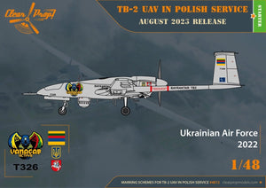 Clear Prop! CP4812 TB.2 UAV in Polish Service STARTER KIT 1/48 – zdjęcie 4