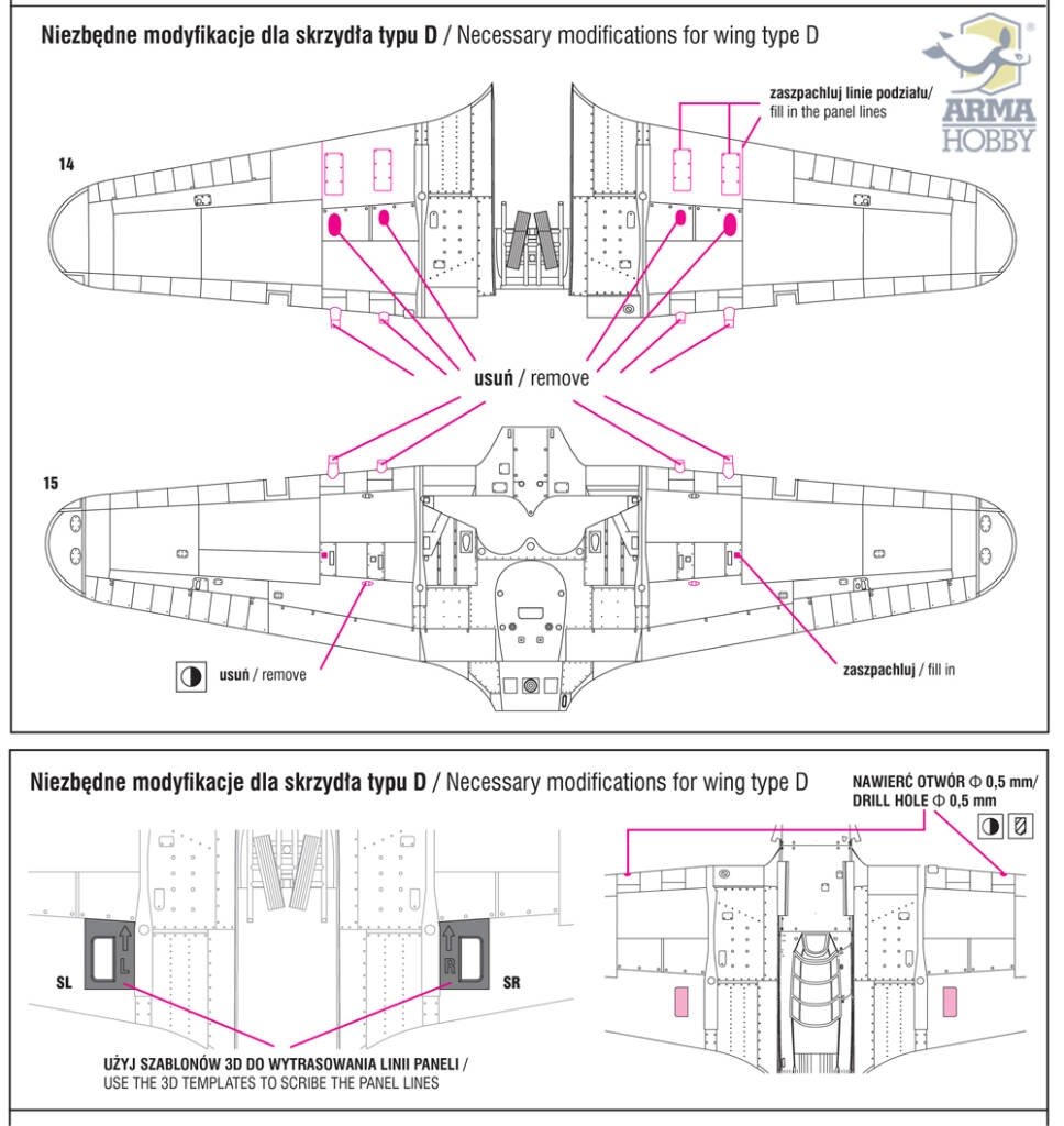 Arma Hobby 70062 Hurricane Mk II D 1/72 – imagen 9