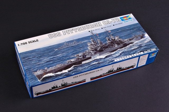 Trumpeter 05726 USS PITTSBURGH CA-72 1/700 – Bild 2