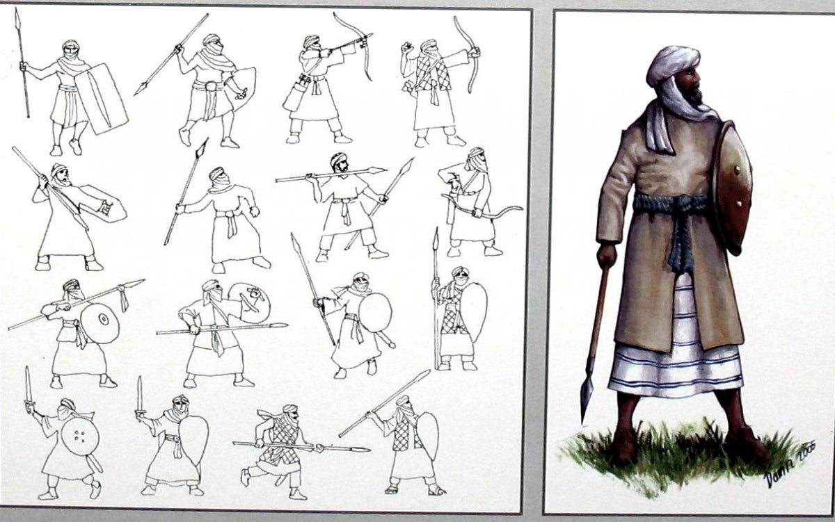 Hat 8189 Almoravid Infantry 1/72
