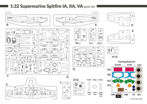Hobby 2000 32002 Supermarine Spitfire IIA w/Rotol Propeller 1/32 – imagen 2