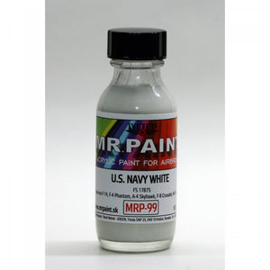MR. Paint MRP-099 U.S. NAVY WHITE FS17875 ANA 515 US Navy 30ml – immagine 2