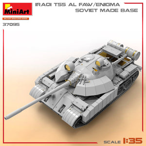 MiniArt 37095 IRAQI T-55 AL FAW/ENIGMA. SOVIET MADE BASE 1/35 – immagine 3