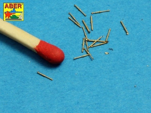 Aber 1/700L-36 Ensemble de 20 canons Breda de 37 mm /54 pour navires de la marine italienne 1/700 – image 2