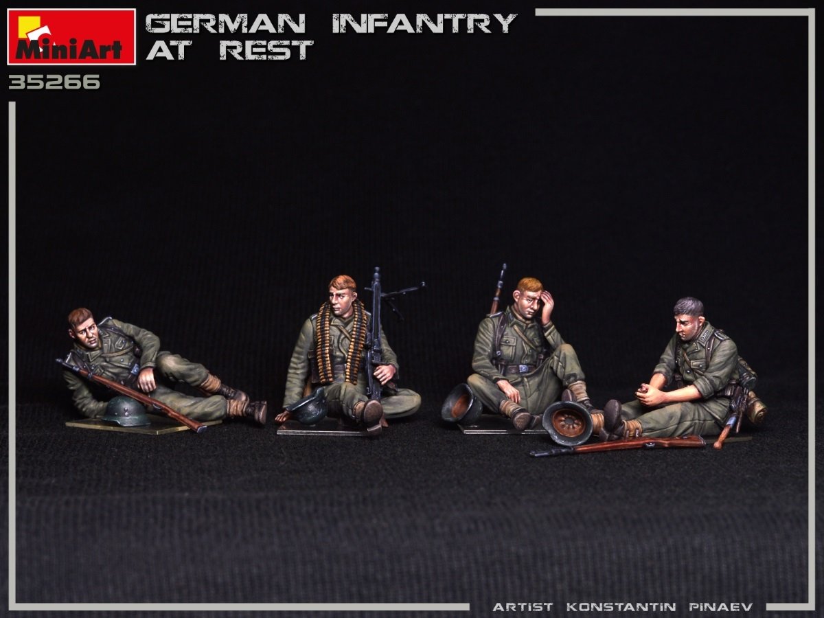 MiniArt 35266 GERMAN INFANTRY AT REST 1/35 – imagen 2