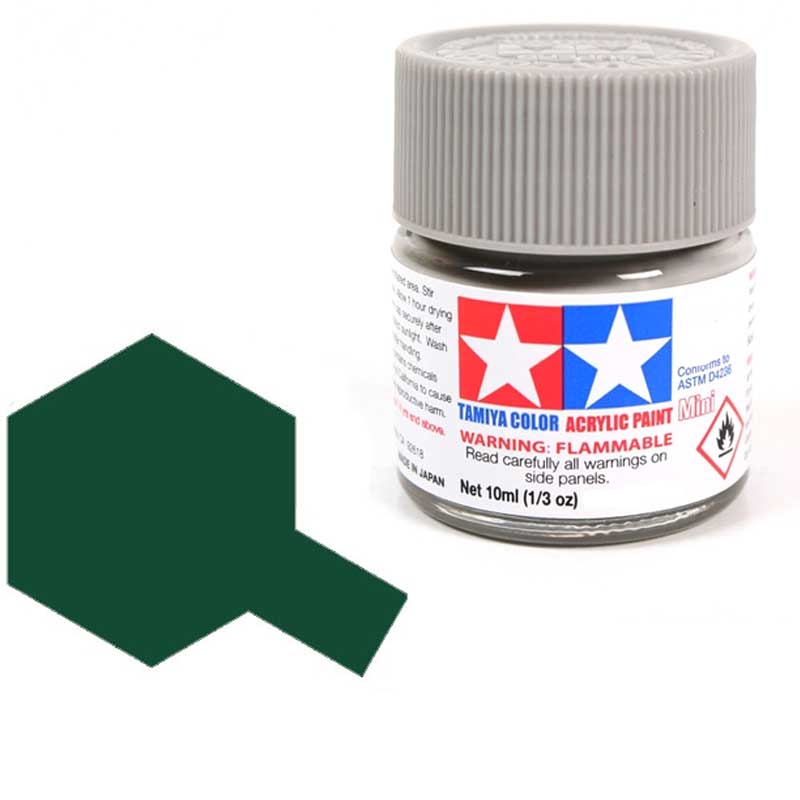 Tamiya XF27 Black Green (81727) Acrylic paint 10ml