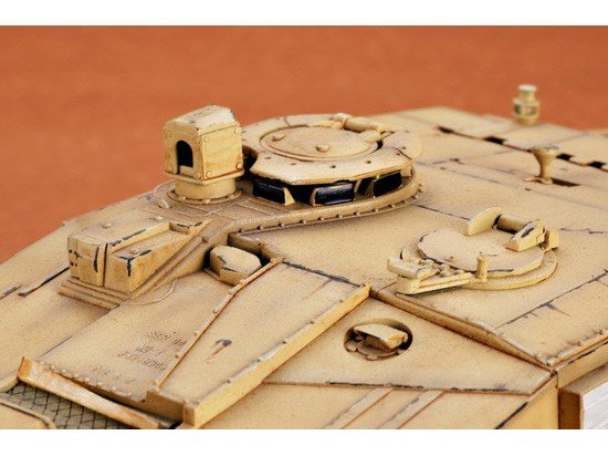 Trumpeter 00323 British Challenger 2 MBT (OP. Telic) Iraq 2003 1/35 – immagine 13