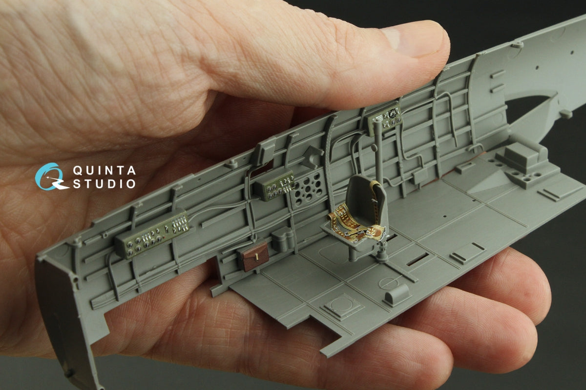 Quinta Studio QD35127 Nakajima B5N2 Kate 3D-Printed coloured Interior on decal paper (Border Model) 1/35 – immagine 7