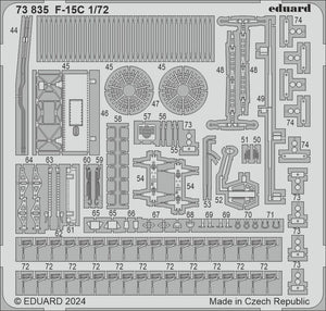 Eduard 73835 F-15C FINE MOLDS 1/72 – Bild 2