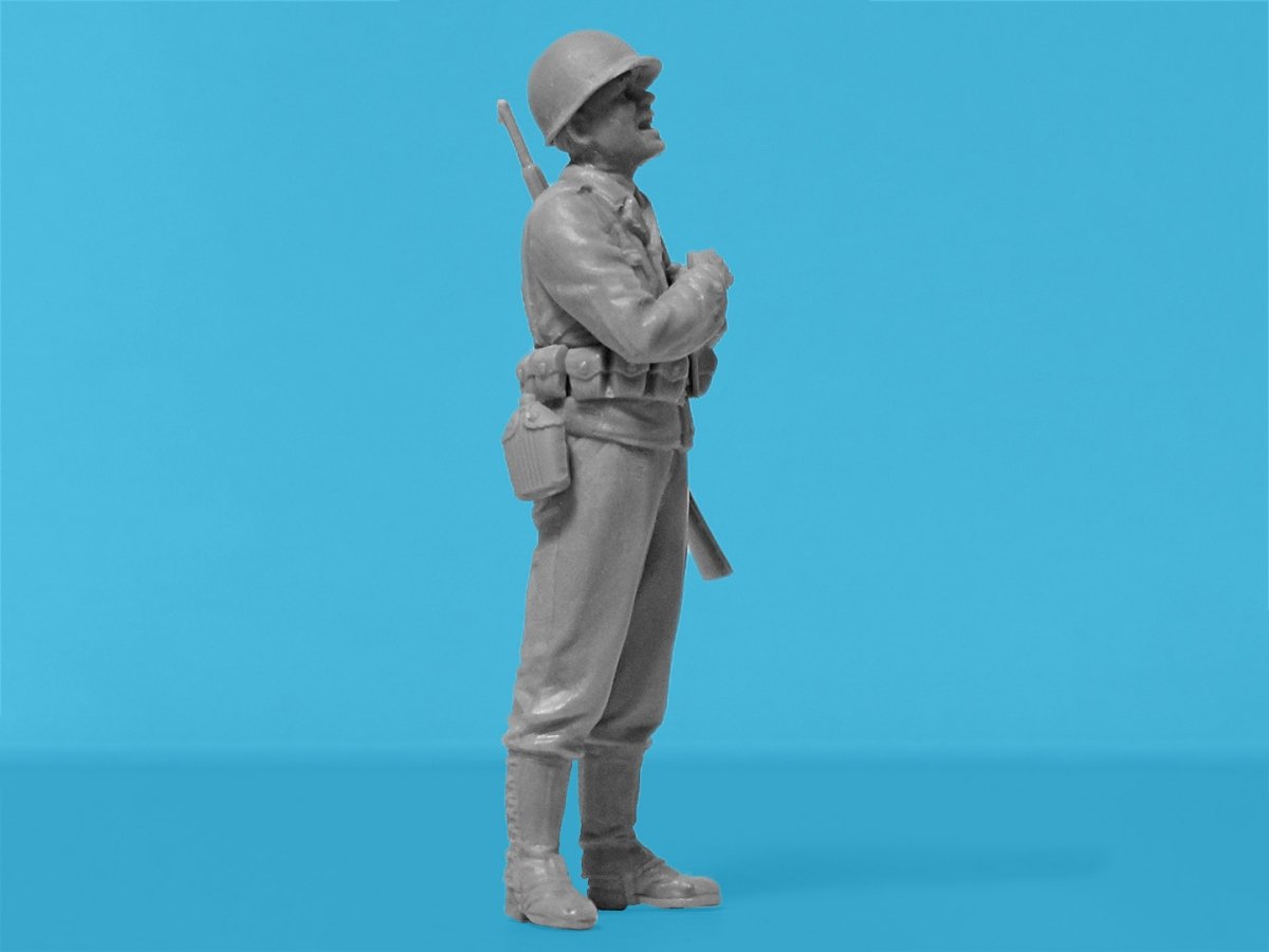 ICM 35599 WWII US Military Patrol (G7107 with MG M1919A4) 1/35 – immagine 12