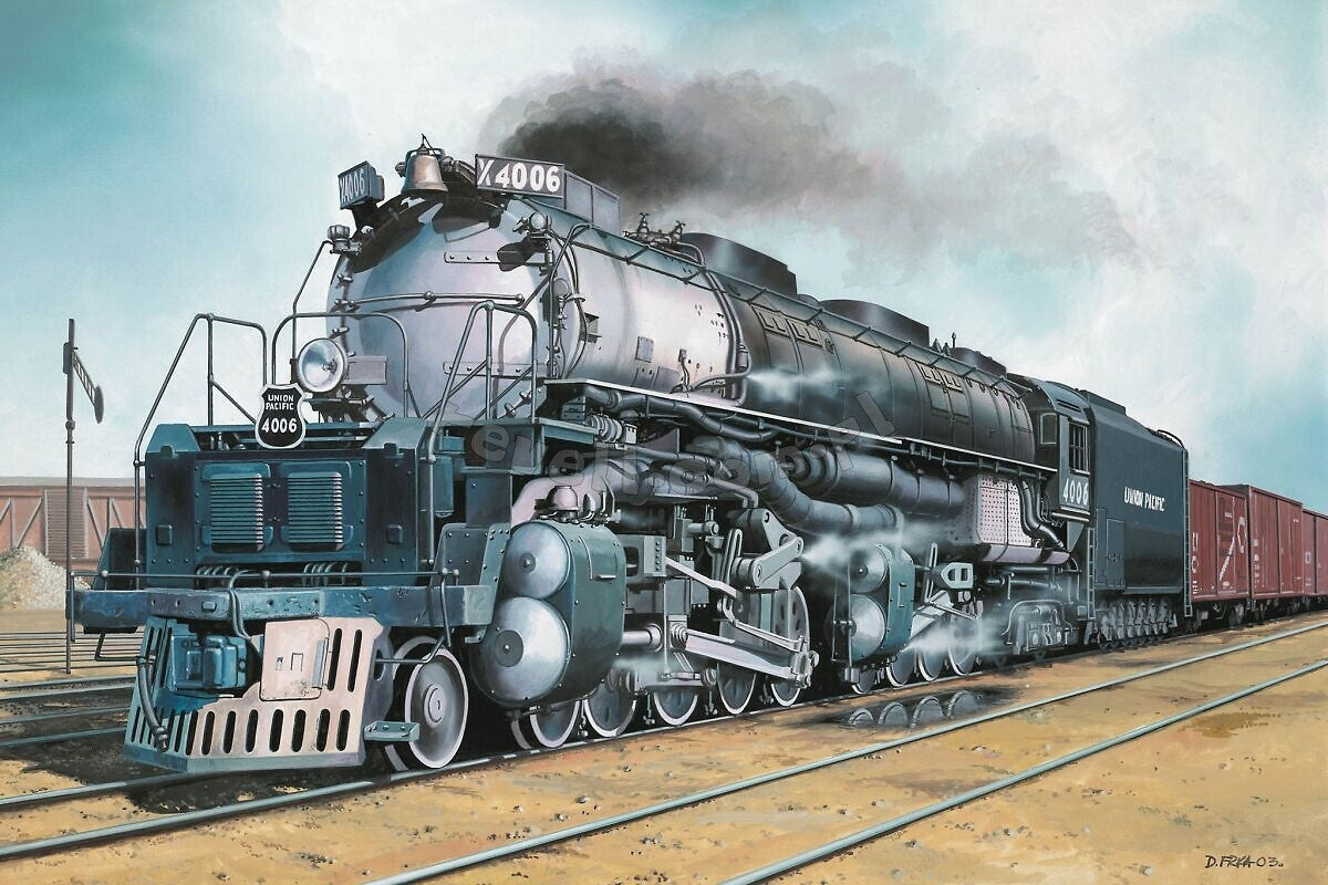 Revell 62165 Big Boy Locomotive Model Set ( H0 ) 1/87 – immagine 2