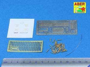 Aber 16047 50 cal. Ammunition with M2A1 box set for U.S. M2 Machine Gun 1/16