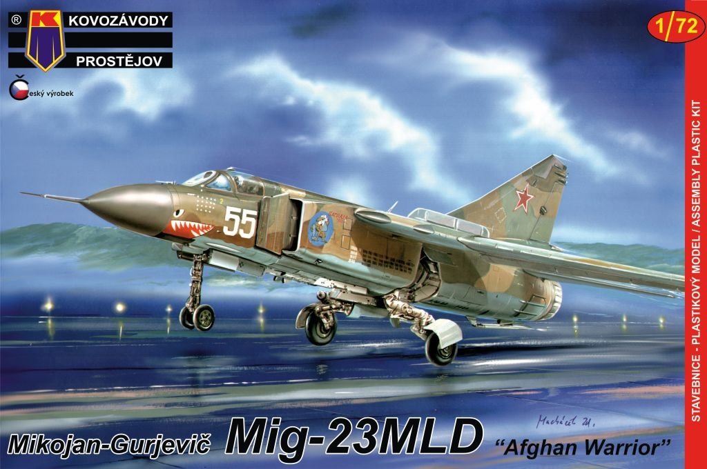 Kovozavody Prostejov KPM0070 MiG-23MLD &amp;quot;Guerrier Afghan&amp;quot; 1/72