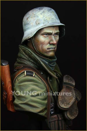 Young Miniatures YM1825 German Infantry Russian Front WWII 1/10 – Bild 9