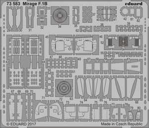 Eduard SS583 Mirage F.1B SPECIAL HOBBY 1/72 – zdjęcie 2