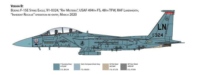 Italeri 2803 F-15E Strike Eagle 1/48 – zdjęcie 6