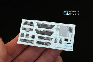 Quinta Studio QD48049 F/A-18E 3D-Printed &amp;amp; coloured Interior on decal paper (for Hasegawa kit) 1/48 – Bild 8