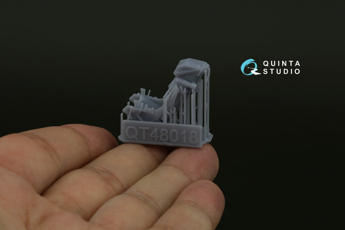 Quinta Studio QD+48480 Su-17M4/Su-22M4 3D-Printed &amp;amp; coloured Interior on decal paper (Hobby Boss) (with 3D-printed resin parts) 1/48 – immagine 6
