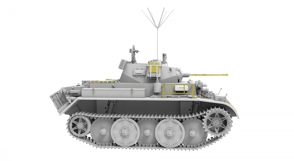Border Model BT-018 Pz.Kpfw.II Ausf.L Luchs Late Production 1/35 – immagine 3