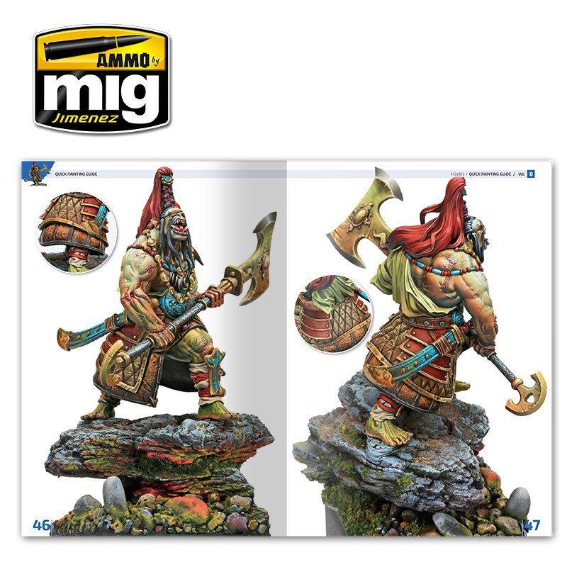 Ammo of Mig Jimenez 6220 ENCYCLOPEDIA OF FIGURES MODELLING TECHNIQUES VOL. 0 - QUICK GUIDE FOR PAINTING (English) – Bild 3