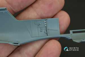 Quinta Studio QD48086 Bf 109E-1/E-3 3D-Printed &amp;amp; coloured Interior on decal paper (for Eduard kit) 1/48 – imagen 8
