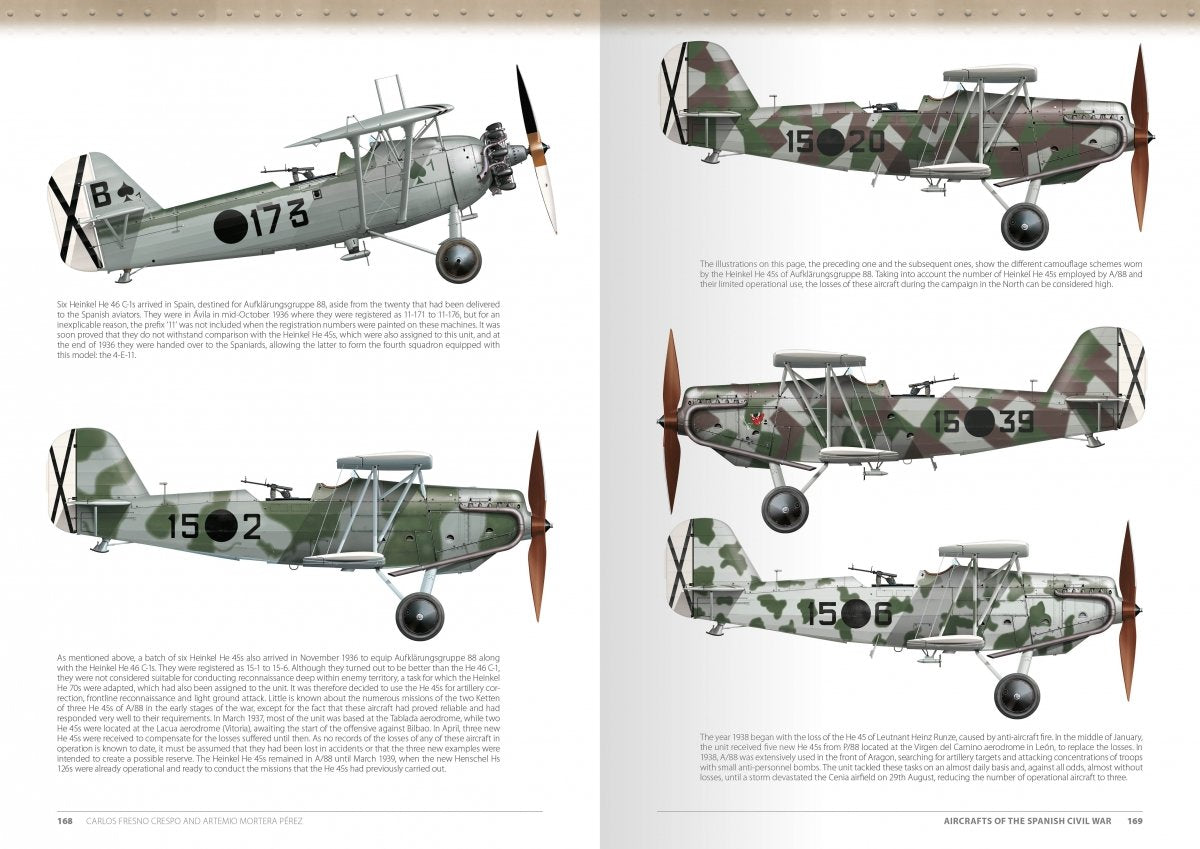 502 Abteilung ABT713 AIRCRAFT OF THE SPANISH CIVIL WAR 1936-1939 – immagine 12
